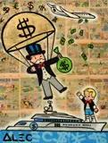 Alec Monopoly, Untitled, Mixed Media Painting