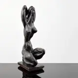 Doris Caesar, Female Nude, Bronze Sculpture