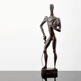 Nathaniel Kaz, Untitled, Bronze Figural Sculpture