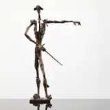 Nathaniel Kaz, Untitled, Bronze Figural Sculpture