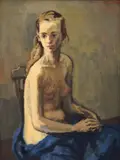 Moses Soyer, Female Nude