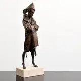Bruno Lucchesi, Untitled, Bronze Figural Sculpture
