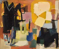 Emil Schumacher, Untitled, Abstract Painting