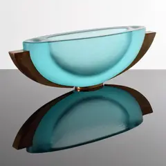 George Bucquet, Bowl, Glass Sculpture