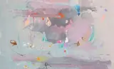 Helen Frankenthaler, Grey Fireworks, Screenprint