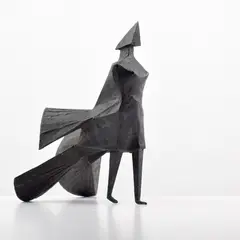 Lynn Chadwick, Walking Woman, Bronze Sculpture