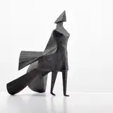 Lynn Chadwick, Walking Woman, Bronze Sculpture