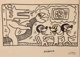 Keith Haring, Untitled, Drawing