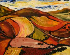 Benjamín Palencia, Landscape, Painting