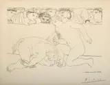 Pablo Picasso, Untitled, Etching
