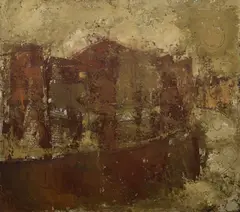 William Congdon &, Gianni Silvestri Landscape, Painting