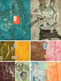 David Salle, Untitled, Etchings