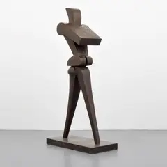 Sorel Etrog, 62.5h, Bronze Figural Sculpture