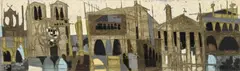 Claude Venard, Urban Architecture, Painting