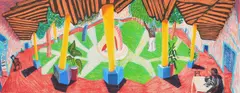 David Hockney, Untitled, Lithograph