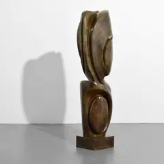 Untitled by Maryon Kantaroff, Bronze Abstract Sculpture, sold Nov 2019