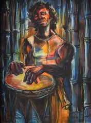 José Vela Zanetti, Untitled, Watercolor
