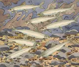 Neil Welliver, Untitled, Etching