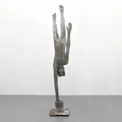 Victor Salmones, Male Nude Figural, Sculpture