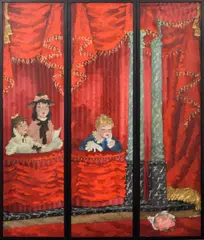 Suzanne Eisendieck, Triptych, Painting
