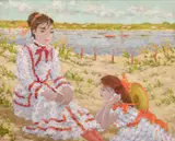 Suzanne Eisendieck, Beach Scene