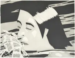 Untitled by Alex Katz, Etching, sold May 2019