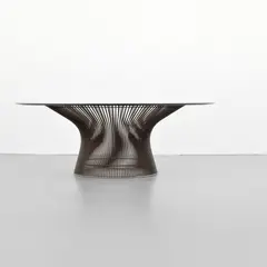 Untitled by Warren Platner, Bronze Finish Coffee Table, sold May 2019