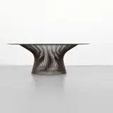 Warren Platner, Untitled, Bronze Finish Coffee Table