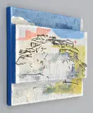 Judy Rifka, Untitled, Mixed Media 3D Relief Painting