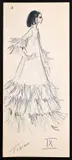 Untitled by Karl Lagerfeld, Drawing, sold Apr 2019