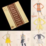Portfolio by Karl Lagerfeld, Drawings Sketch Book, sold Apr 2019