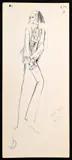 Untitled by Karl Lagerfeld, Drawing, sold Apr 2019