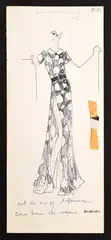 Untitled by Karl Lagerfeld, Drawing, sold Apr 2019