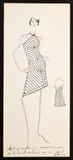 Untitled by Karl Lagerfeld, Drawing, sold Apr 2019