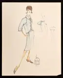 Untitled by Karl Lagerfeld, Drawing, sold Apr 2019
