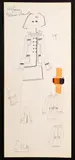 Untitled by Karl Lagerfeld, Drawing, sold Apr 2019