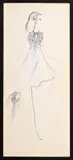 Untitled by Karl Lagerfeld, Drawing, sold Apr 2019