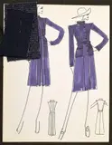 Untitled by Karl Lagerfeld, Drawing, sold Apr 2019