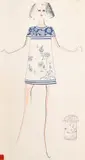 Untitled by Karl Lagerfeld, Drawing, sold Apr 2019