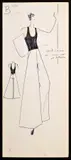 Untitled by Karl Lagerfeld, Drawing, sold Apr 2019