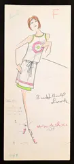 Untitled by Karl Lagerfeld, Drawing, sold Apr 2019