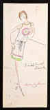 Untitled by Karl Lagerfeld, Drawing, sold Apr 2019