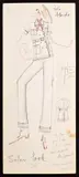 Untitled by Karl Lagerfeld, Drawing, sold Apr 2019