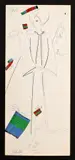 Untitled by Karl Lagerfeld, Drawing, sold Apr 2019