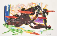 Alvin D. Loving, Untitled, Collage