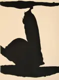 Untitled by Robert Motherwell, Screenprint, sold Feb 2019