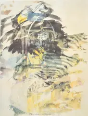 Untitled by Robert Rauschenberg, Lithograph, sold Feb 2019