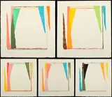Larry Zox, POCHOIR I-V Suite of