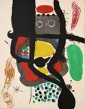 Joan Miró, Le Caissier, Aquatint