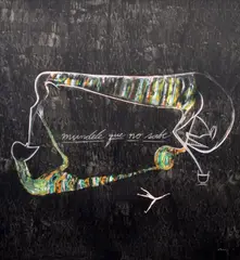 José Bedia Valdés, Untitled, Painting